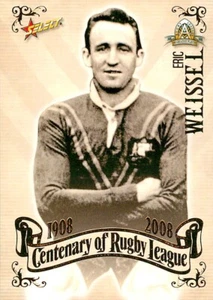 2008 CENTENARY NRL Card ERIC WEISSEL - Picture 1 of 2