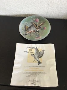 Rosenthal classic Distelfinken Wandteller Juwelen der Vogelwelt - Bild 1 von 3
