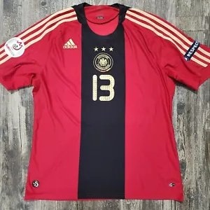 2008 Adidas Germany Away Soccer Jersey Michael Ballack Men M UEFA Euro Bayern - Picture 1 of 8