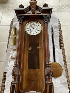 Austrian Vienna Wall Clock - Picture 1 of 3