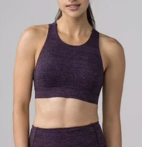 Lululemon Women’s Fast Free Nulux Bra Salt Dark Mystic Shade Purple Size 8 - Picture 1 of 8