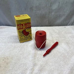 O•Vintage Bob-A-Loop Toy 1958 Wooden Romco Enterprises NOS - Picture 1 of 10