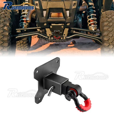 For 2014-2025 4WD Polaris RZR XP 1000 2" Hitch Receiver + 2" Rear Hitch Mount - Imagem 1 de 4