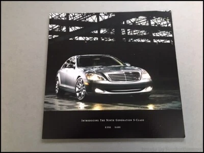 1997 Mercedes Benz S550 S600 S-Class 44-page Original Car Sales Brochure Catalog Foto 1 de 4