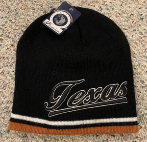 Cappello/berretto invernale Premium Headwear Texas, nero con arancione, 100% acrilico, 8”x8,5” - Foto 1 di 8