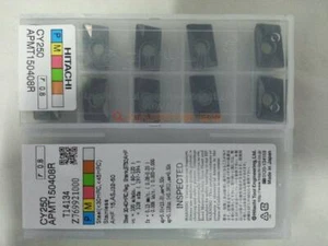 10PCS NEW HITACHI APMT150408R CY250 CNC Carbide - Picture 1 of 1