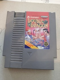 DOUBLE DRAGON (Nintendo Entertainment System, 1988) NES Authentic CARTRIDGE ONLY