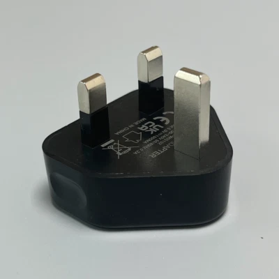 5V 1/2A Universal 1/2Port USB Plug 3Pin UK Mains Charger Adapter For iPhone iPad - Image 1 of 4