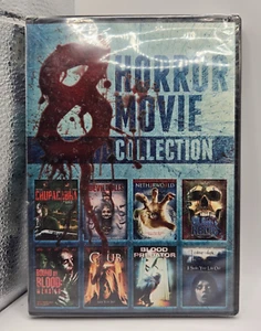 8 HORROR MOVIE COLLECTION (DVD, 2013, 2-Disc Set) ~NETHERWORLD~DEVILDOLLS - NEW - Bild 1 von 4