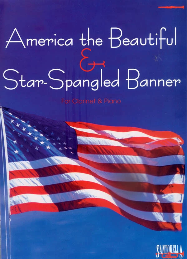 Star Spangled Banner & America the Beautiful for Clarinet&Piano*Publisher Ships - Image 1 of 1