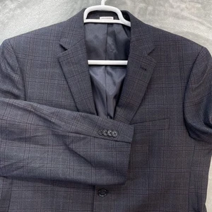 Joseph Abboud Blazer Mens size 42R Sport Coat Casual Jacket two button wool Suit - Picture 1 of 14