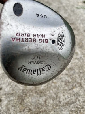 Callaway S2H2 Great Big Bertha War Bird  10*Driver R-Flex Steel Shaft Rifle 6.5 - Image 1 of 4