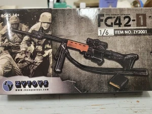 FG42-1 for ZY2001 WWII German Paratrooper 1/6th Scale 12" Actionfigur Neu 1:6 - Bild 1 von 2