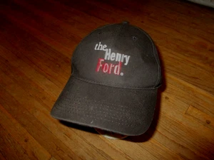 GORRA DE BÉISBOL HENRY FORD MUSEUM Logo Cosido Sombrero Negro Auto Industria - Imagen 1 de 4