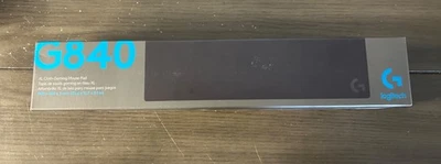 Logitech G840 Extra Large Black Gaming Mouse Pad 900 x 400 x 3 mm Brand New - Image 1 of 4