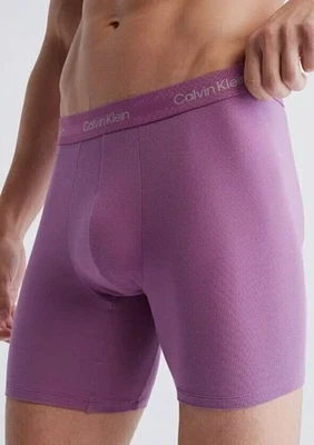 Calvin Klein Men's Ultra-Soft Modern Modal Boxer Brief Underwear - Purple - Image 1 of 2