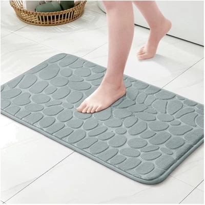 Badematte Memoryschaum, rutschfest, Wasserabsorbierend, waschbar, Badezimmert... - Bild 1 von 4