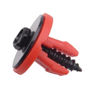 FIT RENAULT BODY FENDER BUMPER RETAINER METAL CLIP SCREW HEX WASHER EXPANDING NU - Picture 1 of 6