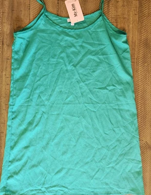 MINUET SZ S Green Maxi Dress NWT " out of office " dress - Image 1 of 4