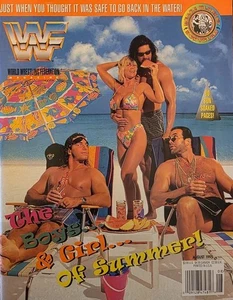 WWF Magazine August 1995 Diesel Razor Ramon Alundra Blaze,Bret "Hitman"Hart   B - Picture 1 of 15