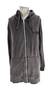 The Critical Slide Society Men's Sweater Extra Large Cotton Full Zip Hoodie Gray - Picture 1 of 9