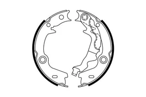 Bosch 0986487761 Hand Brake Shoes Set Fits Hyundai Accent 2005-2010 58351GA - Picture 1 of 1