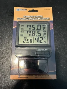 Lifegard Aquatics Digital Thermometer/Hygrometer - NEW - Picture 1 of 2