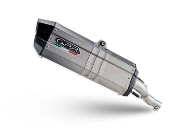 Silenciador de escape GPR Hyper Sonic Titanium antideslizante para BMW R1200RS LC 2017-2019 Foto 1 de 4