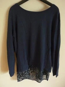 Shirt Pfeffinger Design Leo 2 in 1 Shirt - Bluse langarm Farbe: blau Größe: 42 - Bild 1 von 4