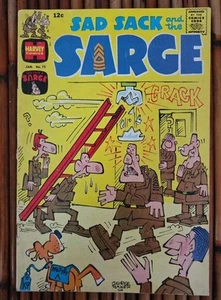 SAD SACK AND THE SARGE #72 (1969) HARVEY COMICS GEORGE BAKER - Picture 1 of 6