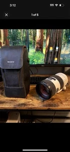 Sony Alpha 70-200 mm F/2.8 G SSM II Telephoto Zoom Lens (SAL70200G2) - Picture 1 of 5