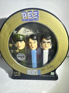 ELVIS PRESLEY EDIZIONE LIMITATA PEZ SET CON C.D. (SIGILLATO IN FABBRICA) - Foto 1 di 5