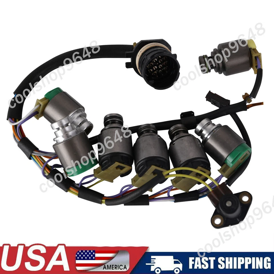5HP19 Transmission Solenoids Kit with Internal Harness for BMW 325i 2.5L 3.0L - Image 1 of 4
