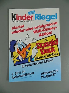 Niños Barrita: Carpeta Donald Duck Clase Adhesivo 1987 - Mejores Condiciones, - Imagen 1 de 2
