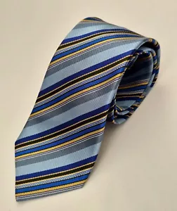Nuevo patrón de rayas de corbata Paul Smith 100 % seda - Imagen 1 de 5