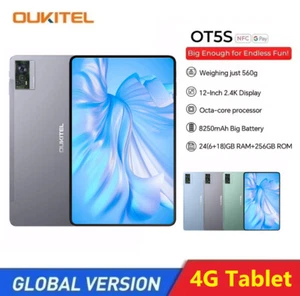 Tablet Oukitel OT5S Pantalla 12'' 2.4K 8250mAh 16MP Cámara 4G LTE Versión Global - Imagen 1 de 16