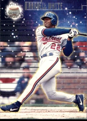 1998 Topps Stars SILVER #63 Rondell White SERIAL #6/4399 MONTREAL EXPOS - Image 1 of 2