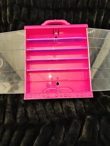 Shopkins Pink Display Case Carrier Collectors - Picture 1 of 9