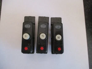 MEM QCB RANGE 5 AMP 15 AMP 20 AMP 30 AMP PLUG IN MCB CIRCUIT BREAKERS - Picture 1 of 3