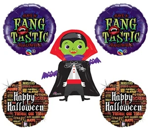 Halloween Dracula Vampire Party Balloons Decorations Bite Fangs Haunted House - Picture 1 of 1