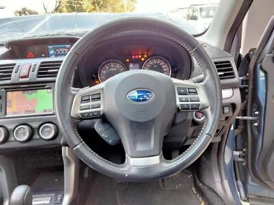 SUBARU FORESTER SJ 12/2012-12/2014 STEERING WHEEL LEATHER NON SI DRIVE TYPE - image 1 of 4