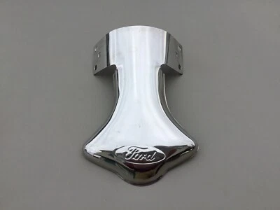 Ford Galaxie Fairlane 500 1959 escape trasero cubierta cromada moldura OEM Foto 1 de 4