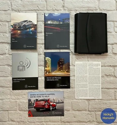 Mercedes-Benz Clase CLA 2016 cupé manual del propietario CLA200 CLA250 4Matic, CLA45 AMG Foto 1 de 4