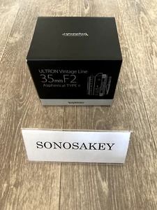 Voigtlander ULTRON Vintage Line 35 mm F2 Asférico Tipo II VM Negro para Leica M - Imagen 1 de 5