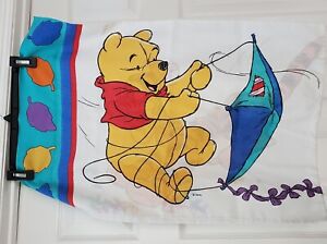 Disney Winnie The Pooh Standard Pillow Case Vintage 90s Tigger Kite Leaves Fall