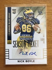 2015 Panini Contenders Draft Picks Season Ticket Nick Boyle Auto RC # 228