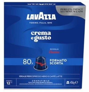 240 Cápsulas Café ALUMINIO LAVAZZA Compatible NESPRESSO Cápsulas (3 Cajas x 80 c.) - Imagen 1 de 1