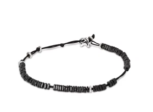 Pulsera The Monotype the Miles con cuentas negra - Imagen 1 de 2