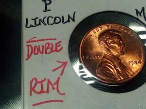 Mint Error Coin 1984 p Lincoln Memorial Red Cent Uncirculated  - Picture 1 of 24