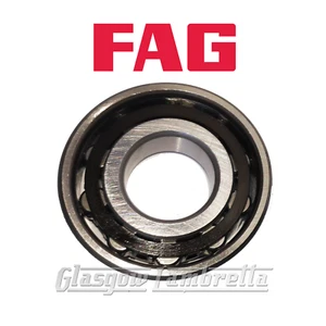 ORIGINAL FAG VESPA 50, 90, 100, 125 SCHWUNGRADSEITIG KURBELWELLENLAGER N204E TVP2 - Bild 1 von 2